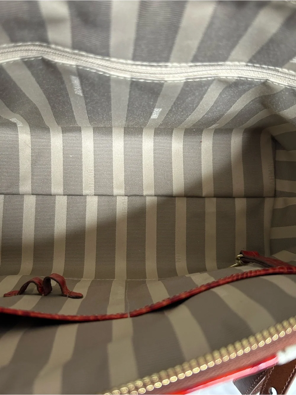 Brahmin Duxbury Cabana Vertical Vineyard Satchel and Checkbook Wallet Set